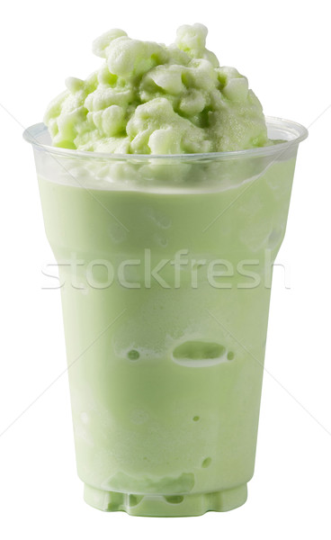 Milk cream soda flavored smoothie Stock photo © smuay
