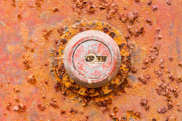 Rusted key hole Stock photo © smuay