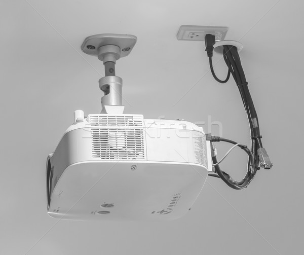 проектор потолок конференц-зал компьютер свет комнату Сток-фото © smuay