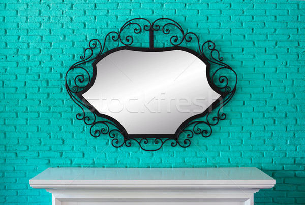 Table and mirror Stock photo © smuay