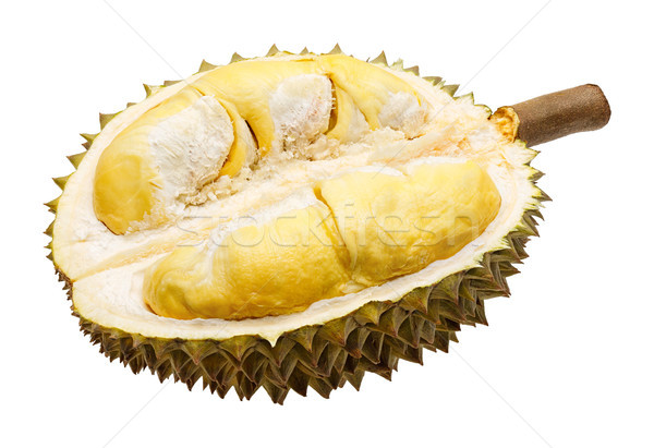 Durian fruit portion isolated Stock photo © smuay