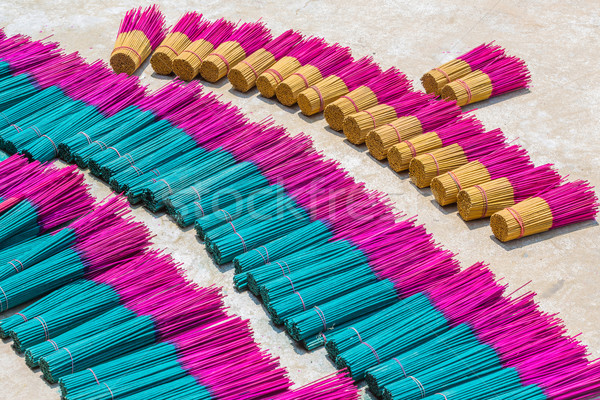 Thai incense preparation Stock photo © smuay