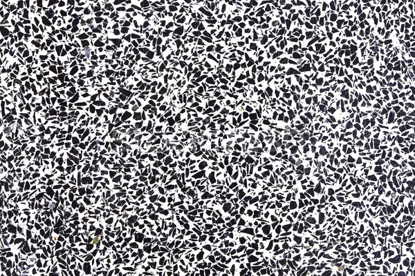 Black Terrazzo floor Stock photo © smuay