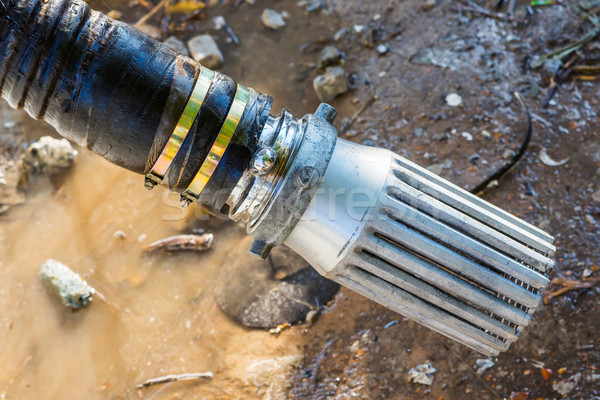 Suction hose filter Stock photo © smuay