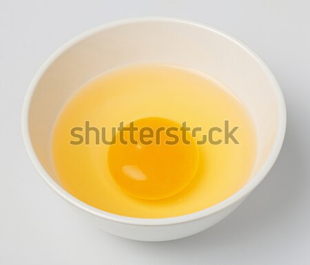 Chicken egg yolk Stock photo © smuay