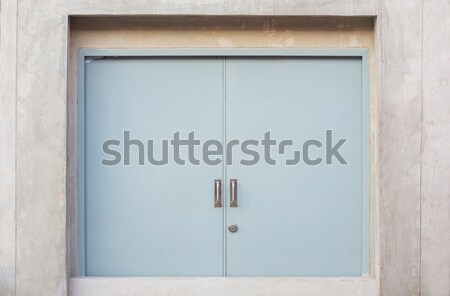 [[stock_photo]]: Porte · feu · résistance · sécurité · construction · fond