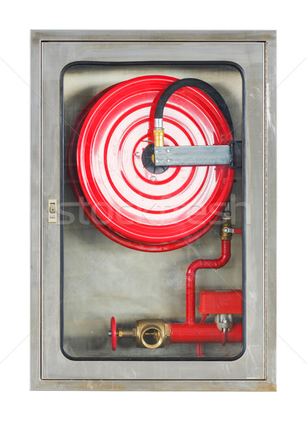Fire extinguisher cabinet Stock photo © smuay