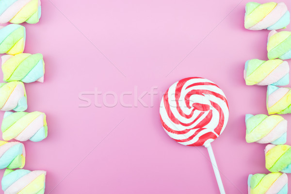 Haut vue savoureux appétissant sweet [[stock_photo]] © snowing