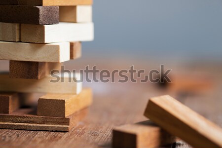 Bois structure beaucoup autre blocs [[stock_photo]] © snowing