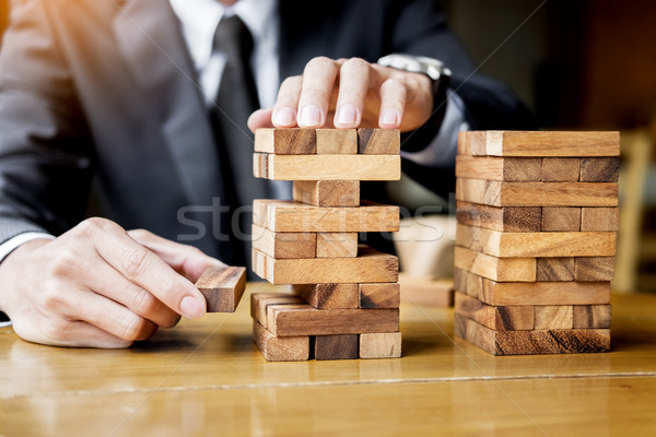 Planning, risk and wealth strategy in business concept, business Stock photo © snowing