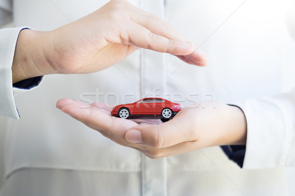 汽車 汽車 保險 碰撞 損壞 概念 商業照片 © snowing