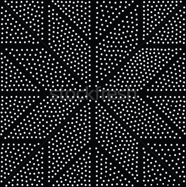 Vektör geometrik soyut siyah beyaz Stok fotoğraf © softulka