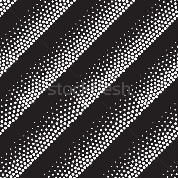 Vector geometric seamless pattern. Repeating abstract dots Stock photo © softulka