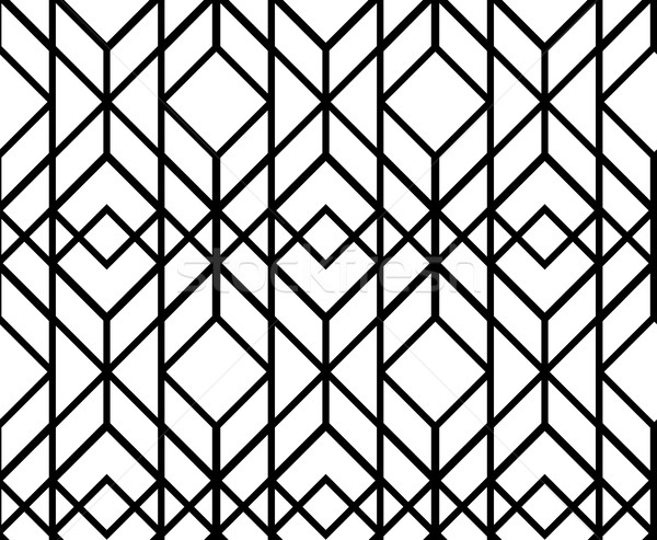 Vector seamless geometric pattern Stock photo © softulka