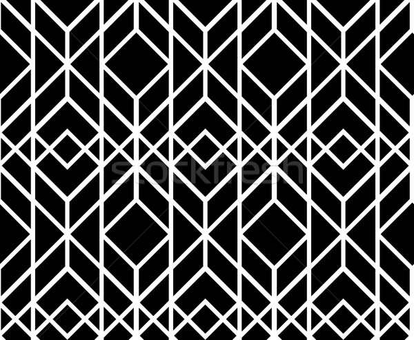Vector seamless geometric pattern Stock photo © softulka