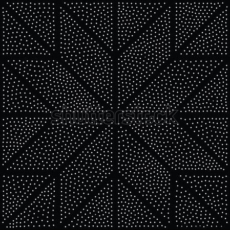 Vector geometric seamless pattern. Repeating abstract dots Stock photo © softulka