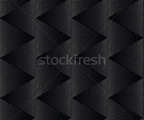 Vector geometric seamless pattern. Repeating abstract dots Stock photo © softulka