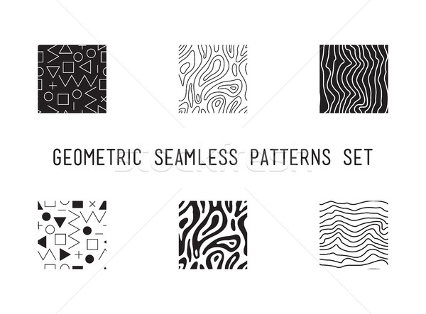 Universal vector lineal geometric seamless pattern Stock photo © softulka