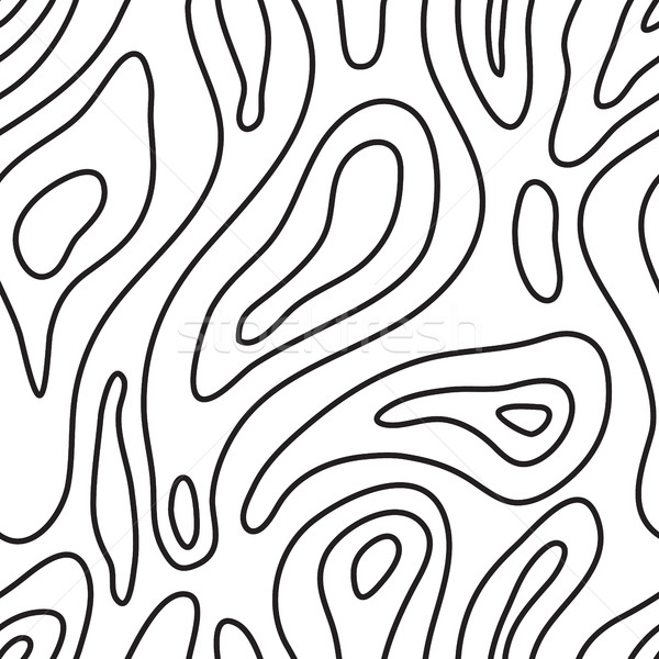 Stock photo: Universal seamless abstract pattern doodle geometric lines in re
