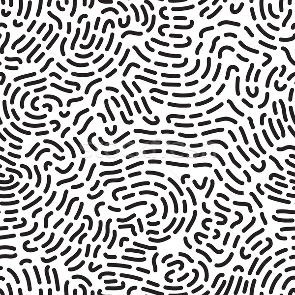 Vector geometric seamless pattern. Repeating abstract dots Stock photo © softulka