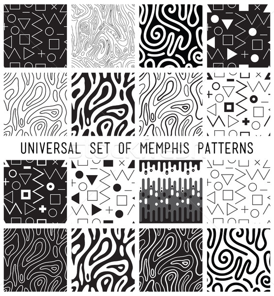 Universal vector lineal geometric seamless pattern Stock photo © softulka