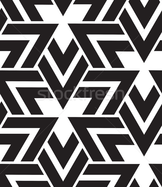 Vektor geometrischen modernen Dreieck Textur Stock foto © softulka