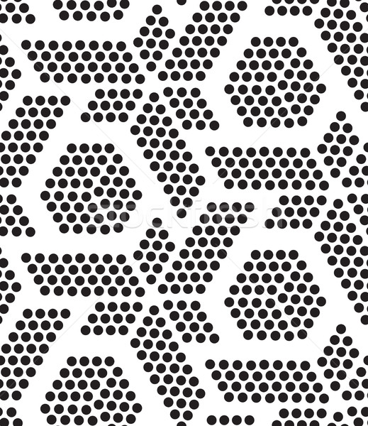 ベクトル 幾何学的な 現代 サークル テクスチャ ストックフォト © softulka