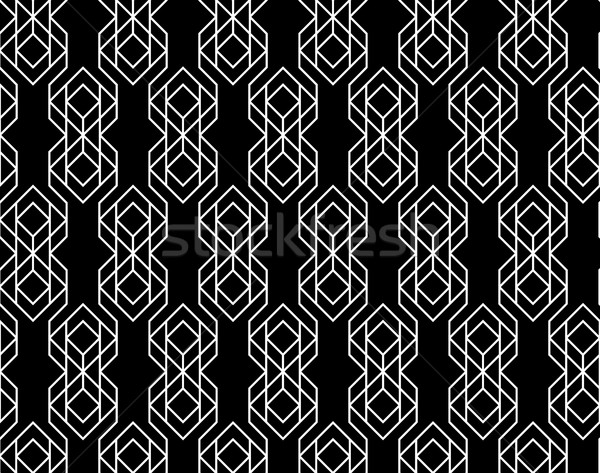 Vector seamless geometric pattern Stock photo © softulka