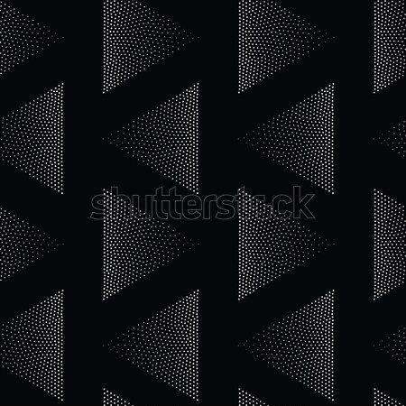 Stock photo: Vector geometric seamless pattern. Repeating abstract dots