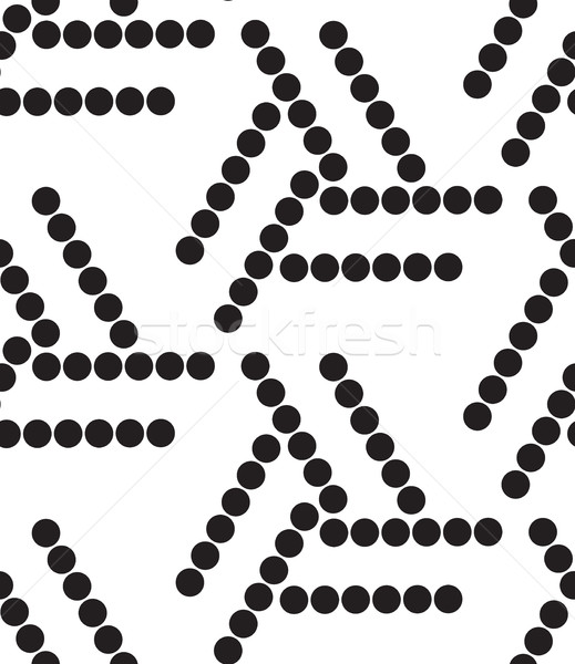Vector geometric seamless pattern. Modern circle texture, repeat Stock photo © softulka