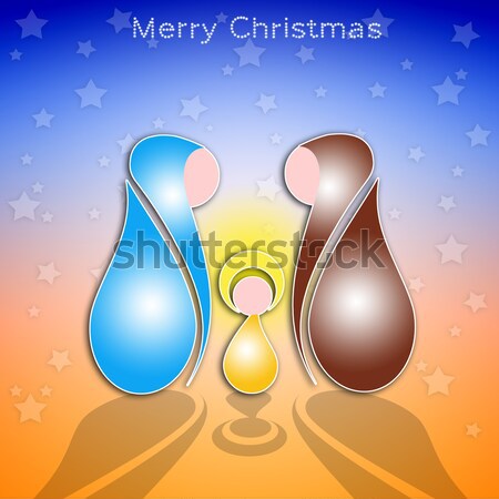 Nativity scene Stock photo © sognolucido