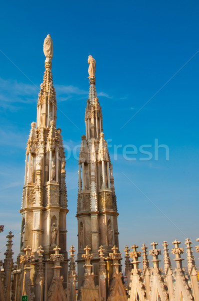 View of Milan Cathedral in Italy Stock photo © sognolucido