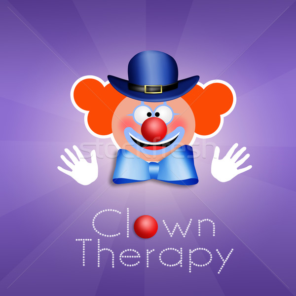 Clown therapy Stock photo © sognolucido