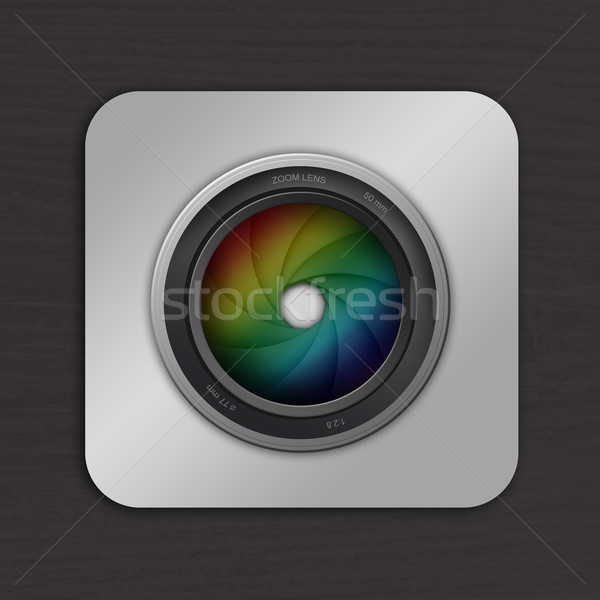 Camera lens Stock photo © sognolucido