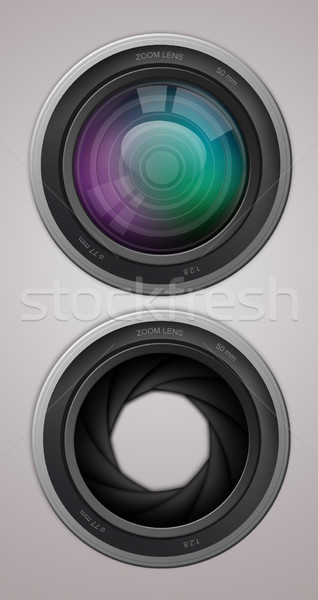 Camera lens Stock photo © sognolucido