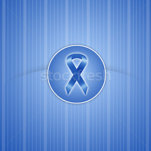 Blue ribbon background Stock photo © sognolucido