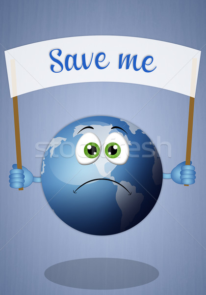 Save the planet Stock photo © sognolucido