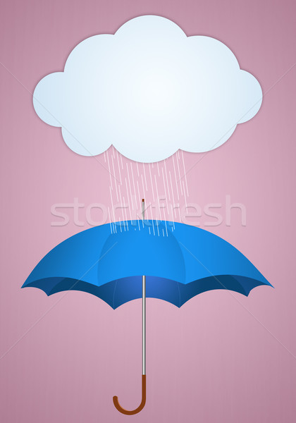 Rainy days Stock photo © sognolucido