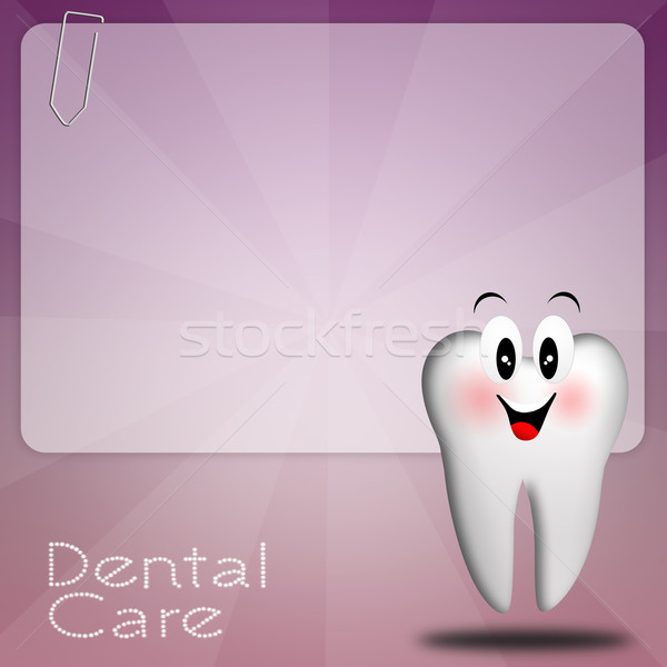 Zahnpflege Zahn medizinischen Medizin Werkzeuge Mund Stock foto © sognolucido