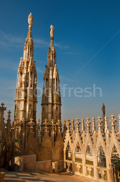 View of Milan Cathedral in Italy Stock photo © sognolucido