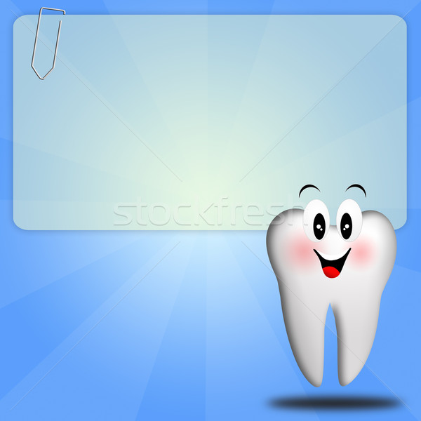 Zahn Zahnpflege medizinischen Medizin Werkzeuge Mund Stock foto © sognolucido
