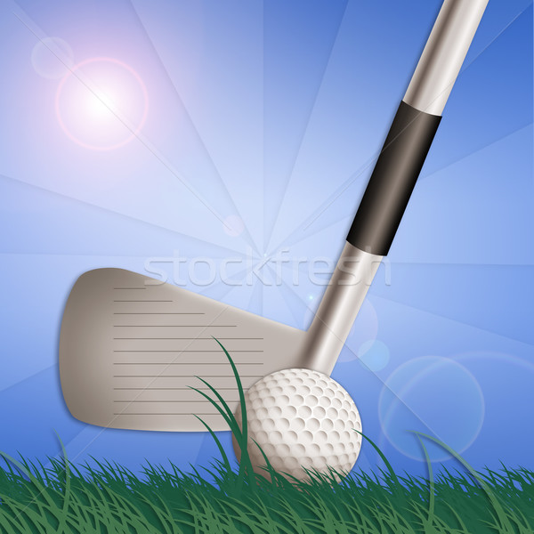 Golf equipment Stock photo © sognolucido