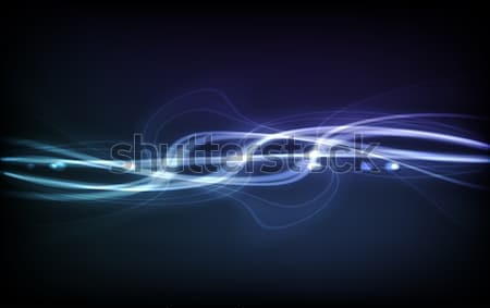 Abstract vettore trasparente luci colorato onda Foto d'archivio © SolanD