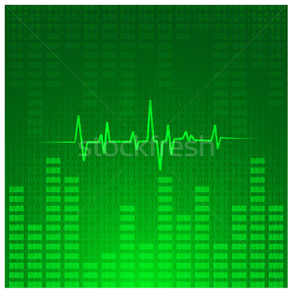 Abstract music background Stock photo © SolanD