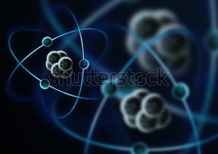 Részecske benyomás atom Stock fotó © solarseven