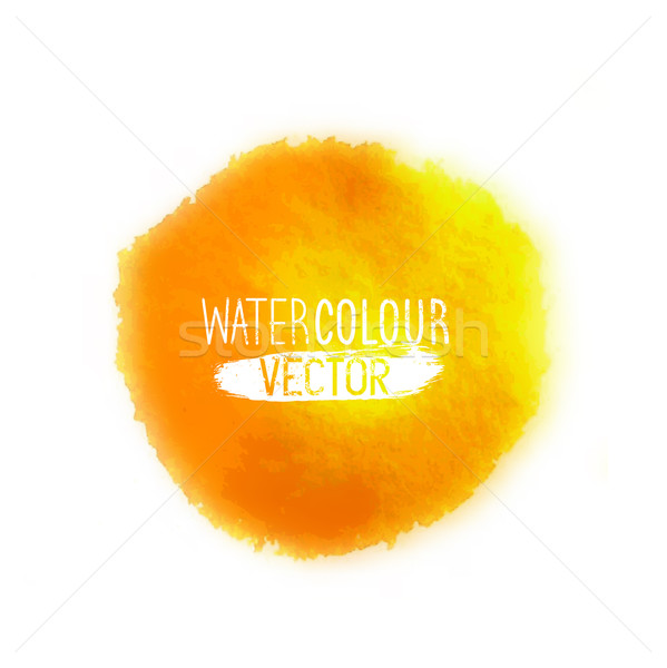 Stock photo: Watercolour Vector Element