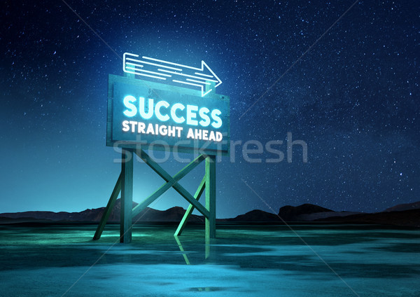 Sign Of Success Stock photo © solarseven