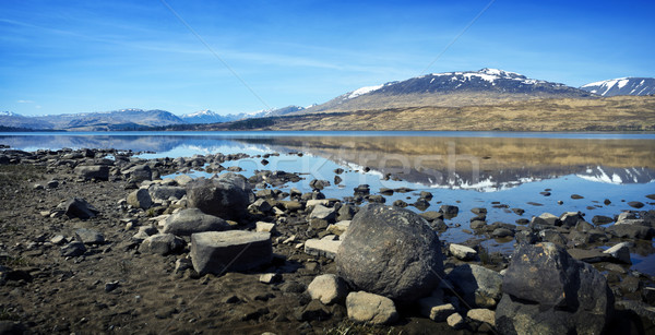 Mountain Reflections - Scottish Highlands Stock photo © solarseven