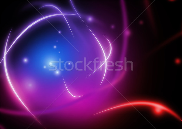 Fusion abstrakten Design Technologie Tapete elektrische Stock foto © solarseven