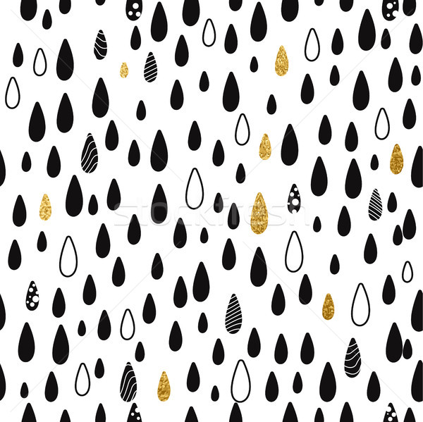 Végtelenített absztrakt esőcseppek minta eső cseppek Stock fotó © solarseven